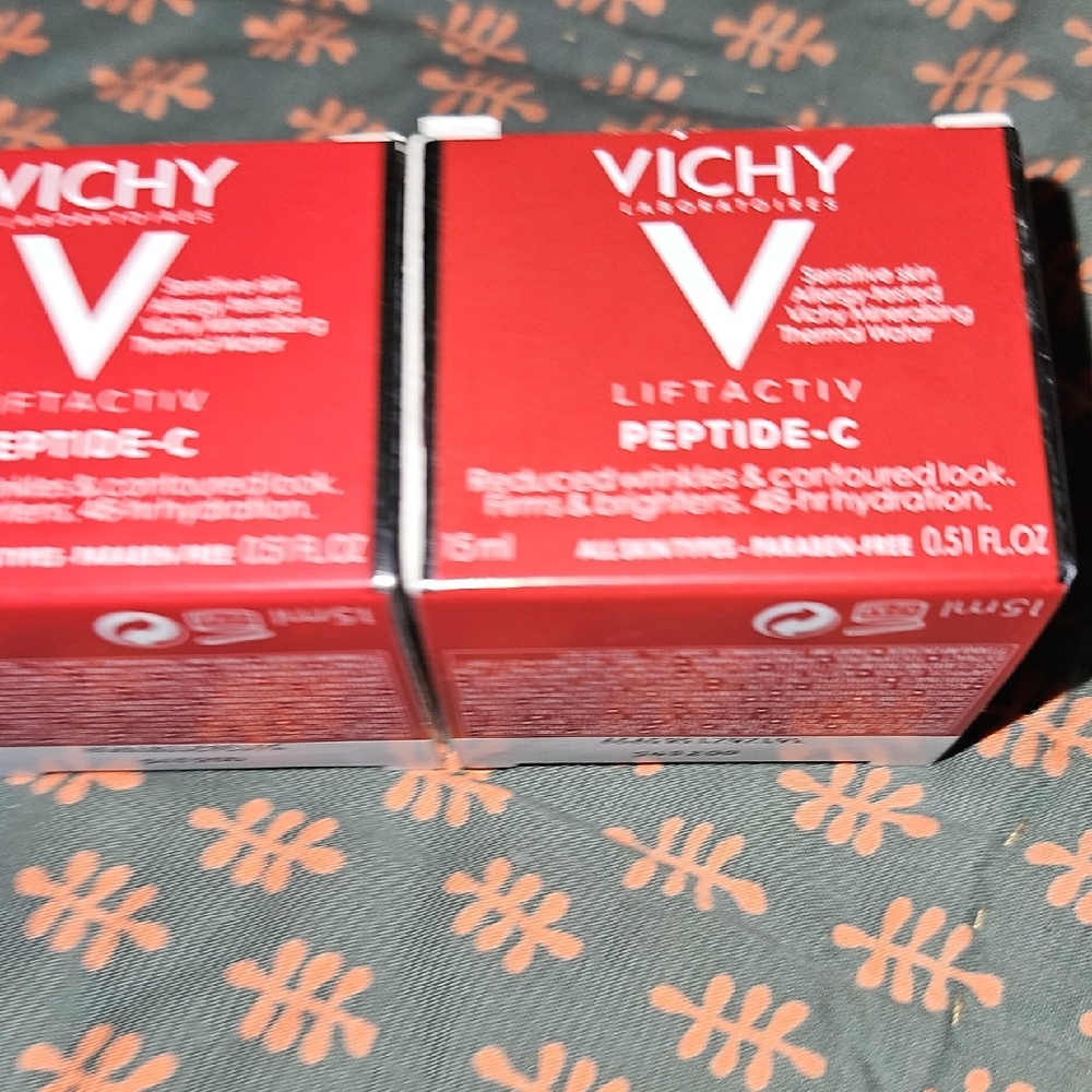 Liftactiv Peptide-C Red Skincare Cream Vichy Set of 2/ 0.51oz